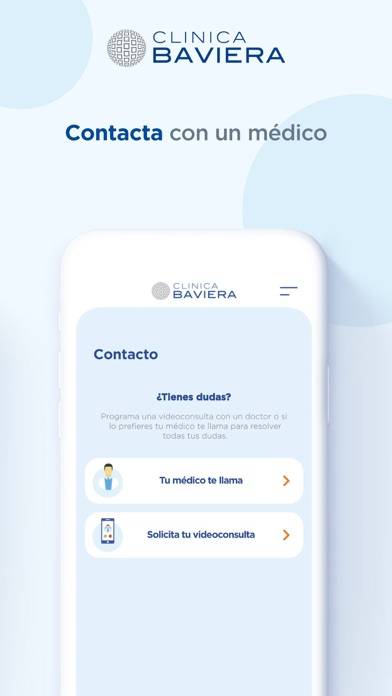 Área paciente Clinica Baviera App screenshot #4