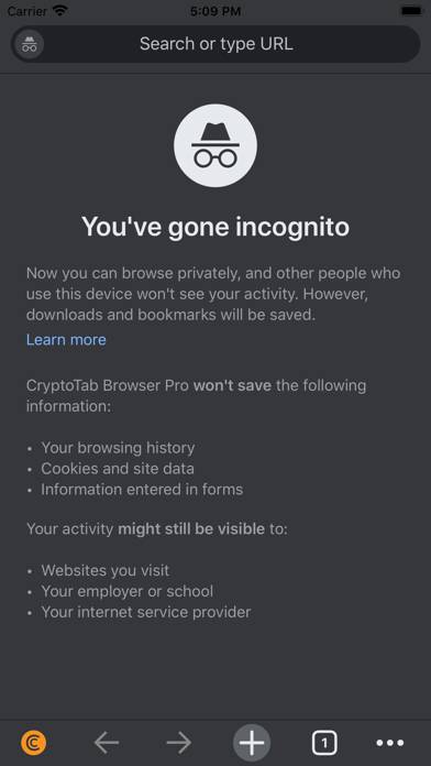 CryptoTab Browser Pro App skärmdump #4