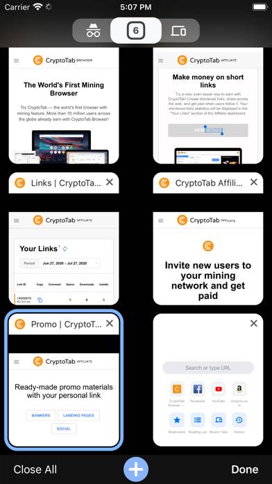 CryptoTab Browser Pro Uygulama ekran görüntüsü #6