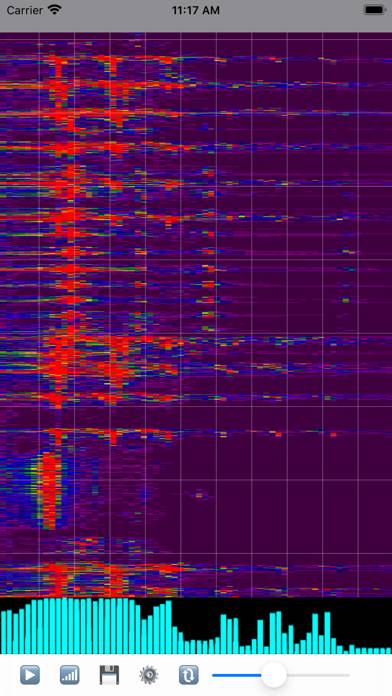 Audio Spectrum Viewer Bildschirmfoto