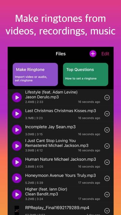 Ringtone Maker App screenshot #1