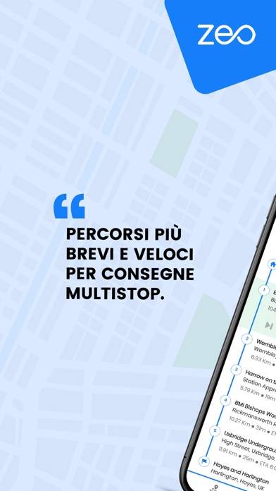 Zeo Route Planner immagine dello schermo