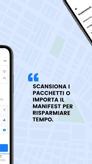 Zeo Route Planner Schermata dell'app