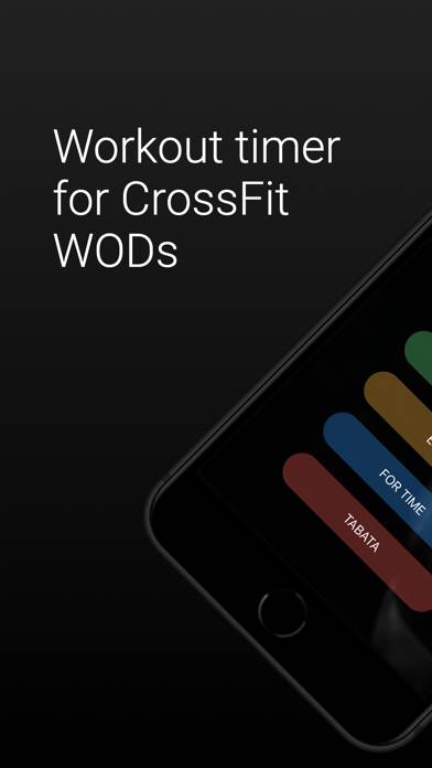CrossTimer  WOD Timer App skärmdump #1