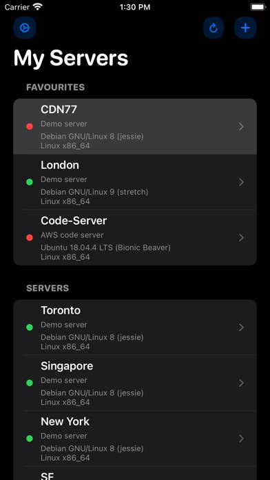 Netdata server monitoring Captura de pantalla de la aplicación #6