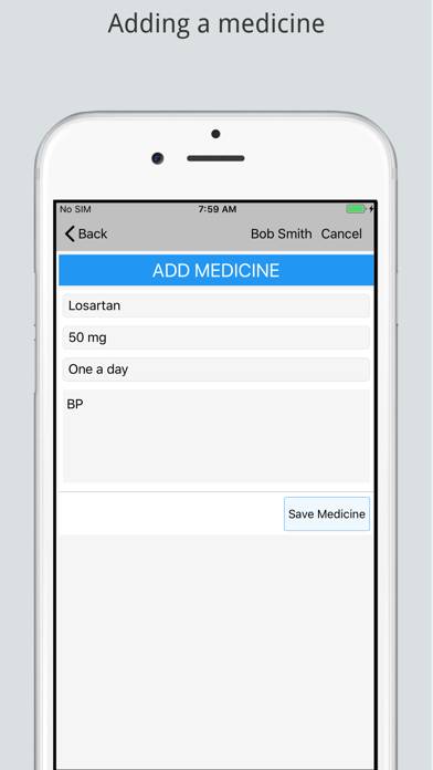 Senior Medical Record App screenshot