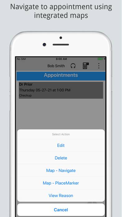 Senior Medical Record App screenshot