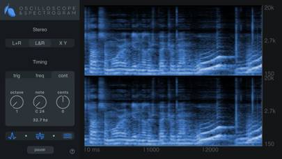 Oscilloscope & Spectrogram App-Screenshot #2