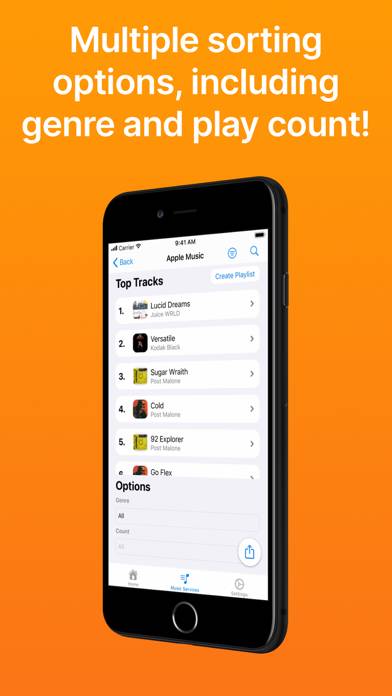 TuneTrack Schermata dell'app #4