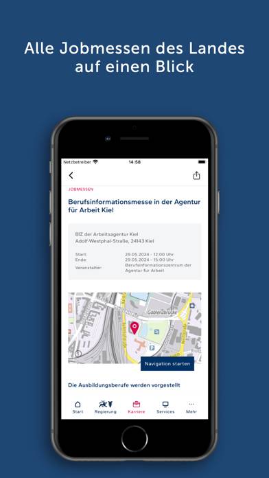 Regierung SH App-Screenshot