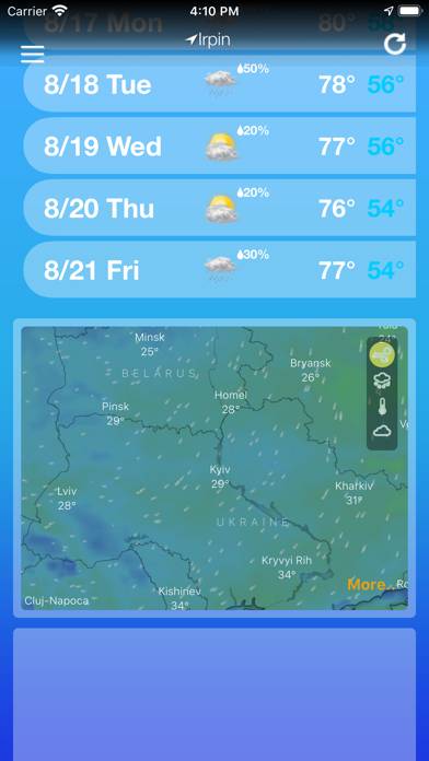 Weather Forecast ٞ Uygulama ekran görüntüsü #4