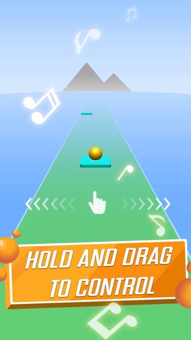 Magic Tiles Hop Ball Games Скриншот приложения #1