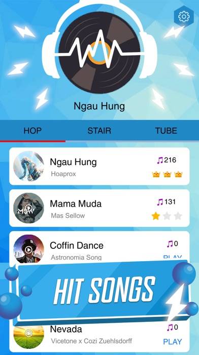 Magic Tiles Hop Ball Games App skärmdump #2