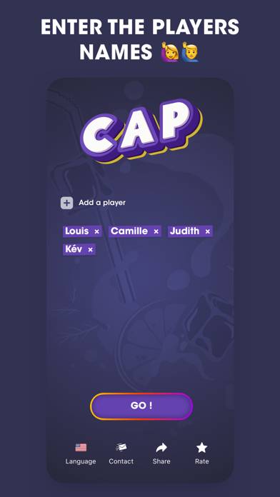CAP party game App screenshot #1
