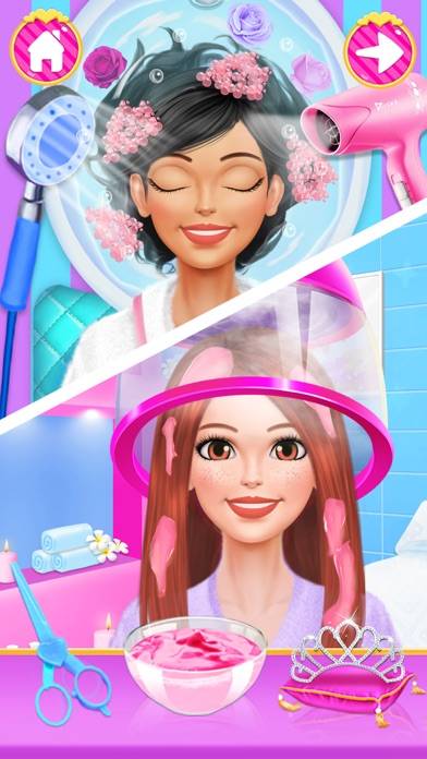 Makeover Games: Makeup Salon Captura de pantalla de la aplicación #6