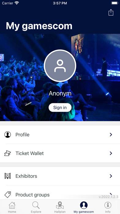 Gamescom ticketing app App-Screenshot #4
