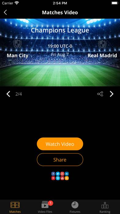 Up Next Soccer App-Screenshot #1
