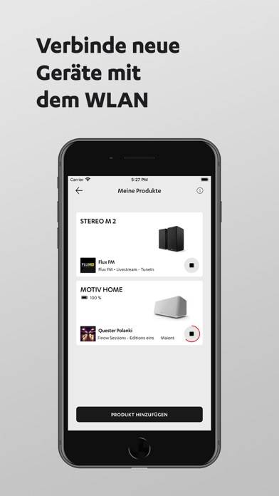 Teufel Home App-Screenshot