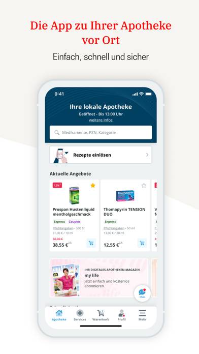 IA.de: E-Rezept & Medikamente App-Screenshot #1