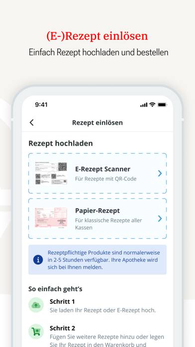 IA.de: E-Rezept & Medikamente App-Screenshot #4