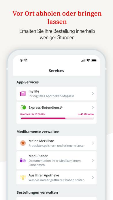 IA.de: E-Rezept & Medikamente App-Screenshot #6