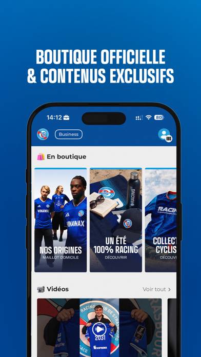 RC Strasbourg Alsace capture d'écran #3