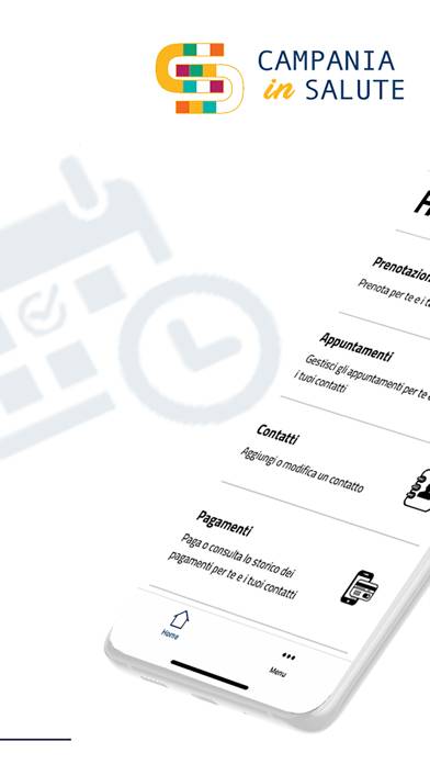 Campania in Salute App screenshot #2
