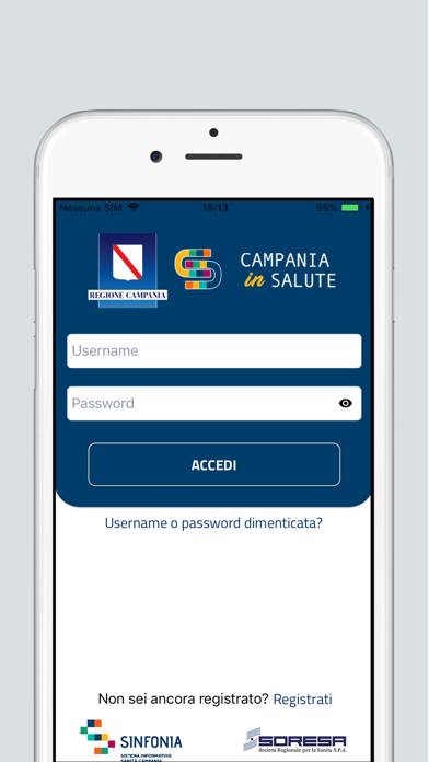 Campania in Salute App screenshot #6
