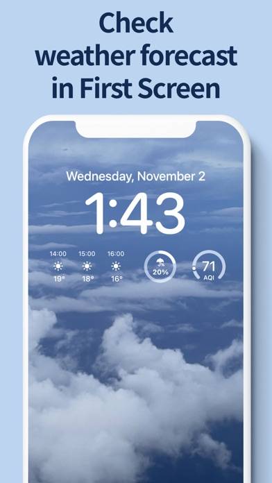 Weather Screen-Widget & Radar Uygulama ekran görüntüsü #1