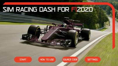 Sim Racing Dash for F1 2020 App screenshot #1
