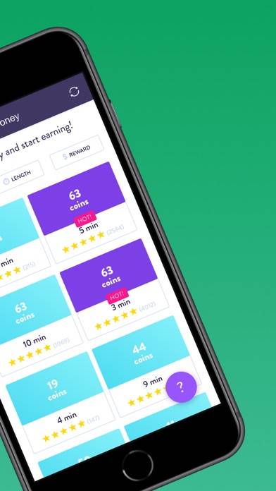 Earn real money with surveys Captura de pantalla de la aplicación #3
