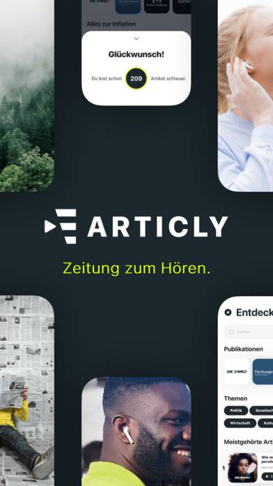 Articly App-Screenshot #1