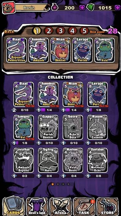 Demon Card game screenshot