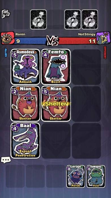 Demon Card game screenshot