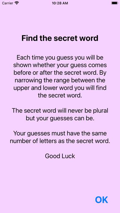 My Oh My Word game screenshot