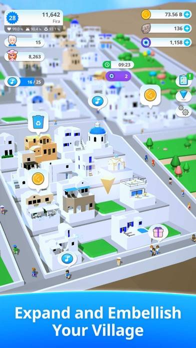 Santorini: Pocket Game App screenshot #2