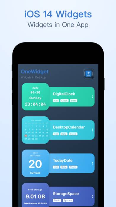 OneWidget App screenshot #1