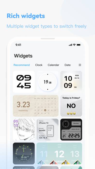 OneWidget App screenshot