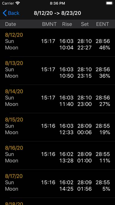 Sky Light Pro App screenshot