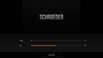 Schroeder AUv3 Reverb App skärmdump #1