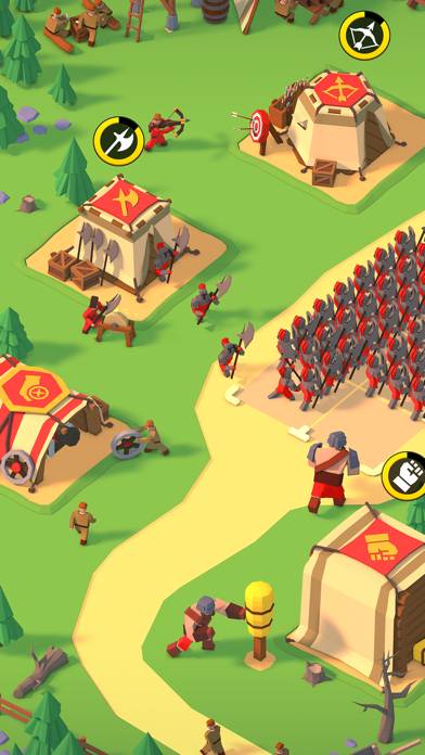 Idle Siege: Army Tycoon Game game screenshot