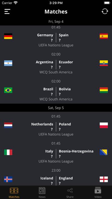 Football Today Schermata dell'app #2