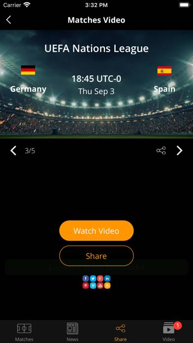 Football Today Schermata dell'app #4