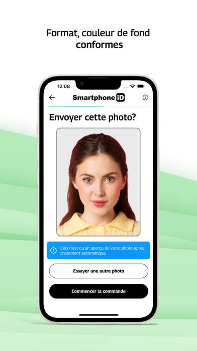 Smartphone iD Capture d'écran de l'application
