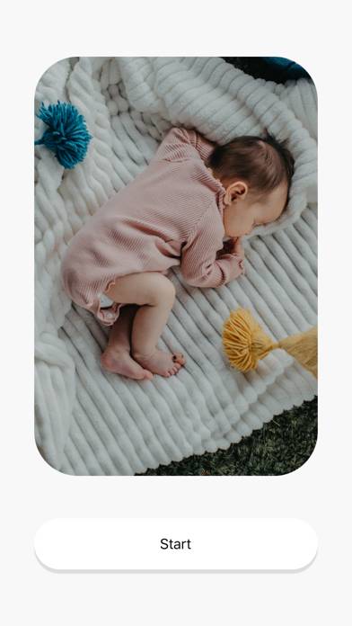 Baby Sleep Sounds and Lullaby App-Screenshot #1