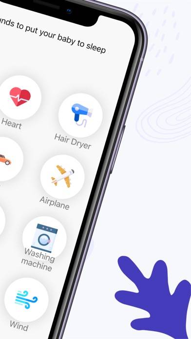 Schlafgeräusche für Baby App-Screenshot