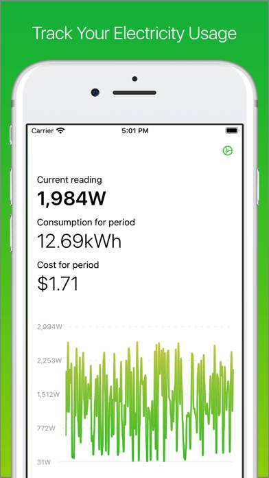 Energy Monitor Schermata dell'app #1
