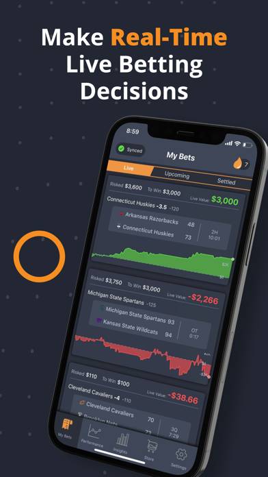 Juice Reel: Bet Tracker & Tips App screenshot