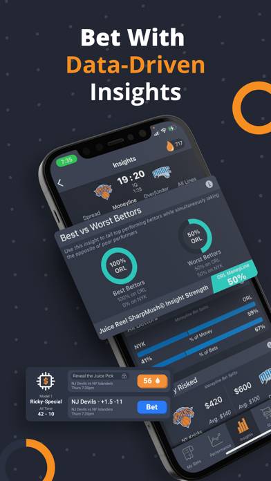 Juice Reel: Bet Tracker & Tips App screenshot