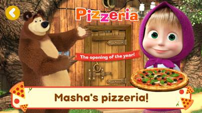 Masha and The Bear: Pizzeria! Captura de pantalla de la aplicación #1
